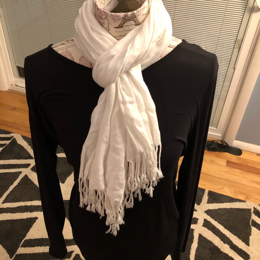 White Pashmina